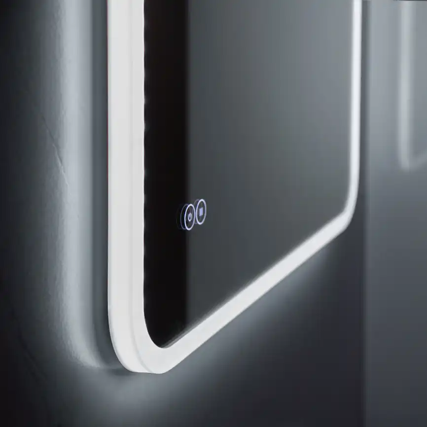 Зеркало с подсветкой AVS Виола 70x50 см, антипар фото 3