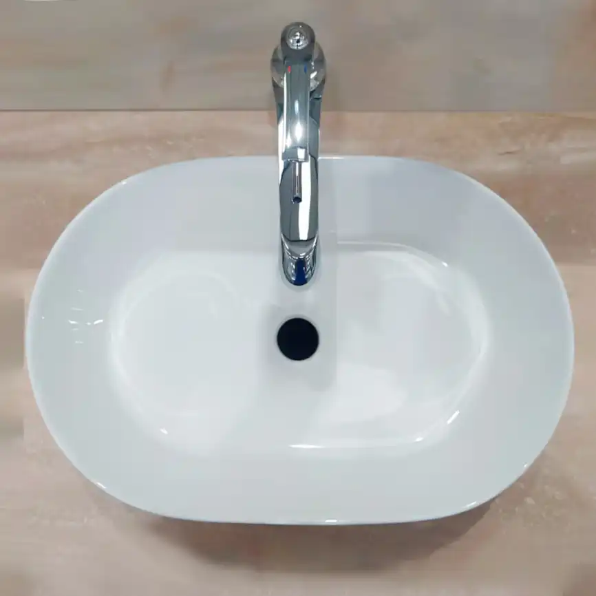 Раковина AVS Ария 801-0211-46GW 46x31 белая фото 4