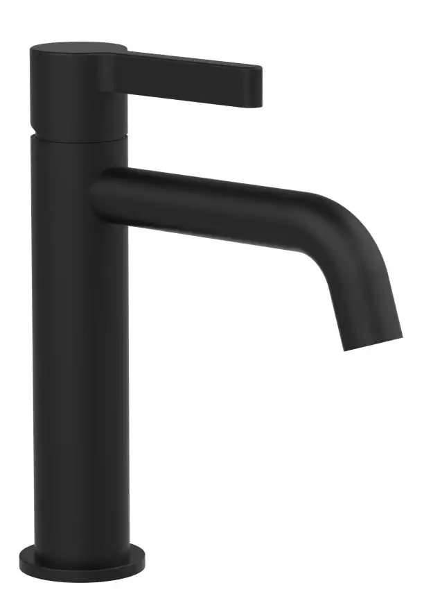 Смеситель для раковины Vincea Villa VBF-1VL1MB однорычажный, черный фото 2