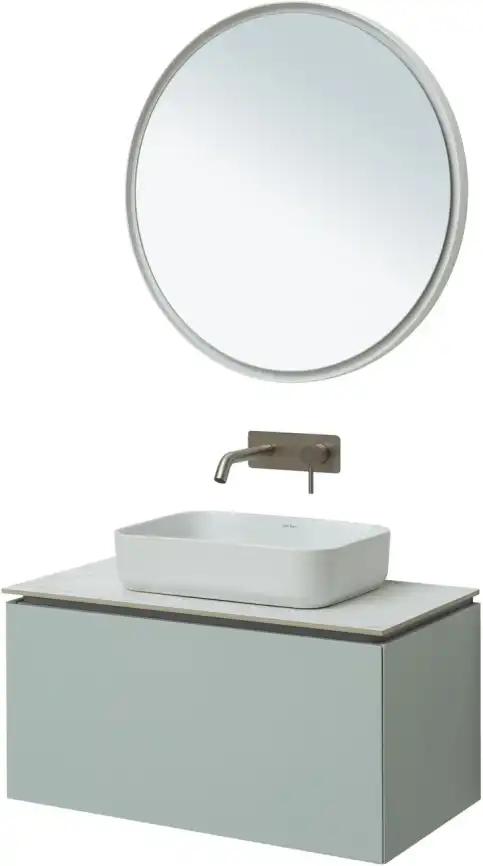 Тумба под раковину Allen Brau Infinity 85 1.21002.PWM папирус матовый фото 12