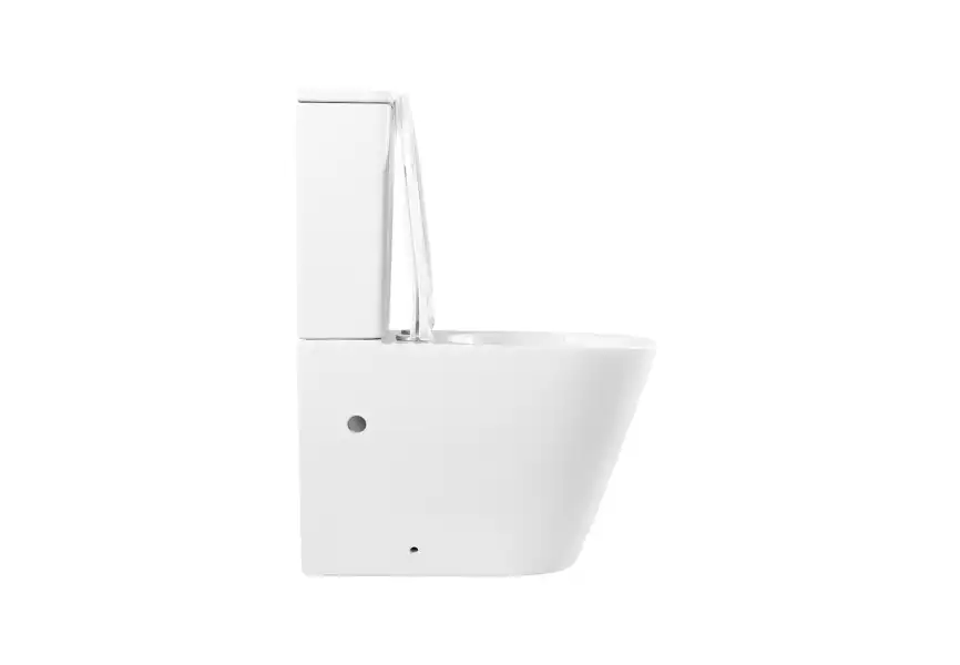 Унитаз-компакт напольный безободковый с бачком Aquatek ВЕГА AQ2904-00 630*390*825 с сиденьем Soft Close, горизонтальный выпуск,тонкое сиденье микролифт фото 7