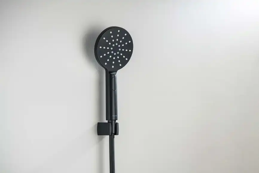 Душевой набор Aquatek ОБЕРОН AQ2033MB, Черный матовый фото 5