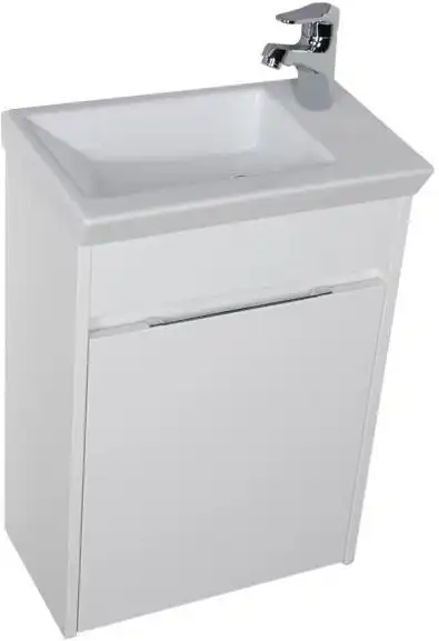 Тумба под раковину Aquanet Дувр 45 белый 182607 фото 5