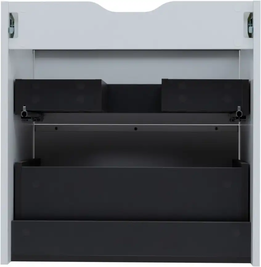 Тумба под раковину Aquanet Вита 60 белый матовый, подвесная, 330473 фото 11