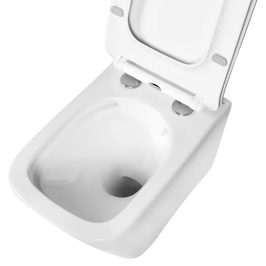 Подвесной унитаз Aquatek Дельта AQ1911-00 безободковый, с сиденьем микролифт, Белый фото 8