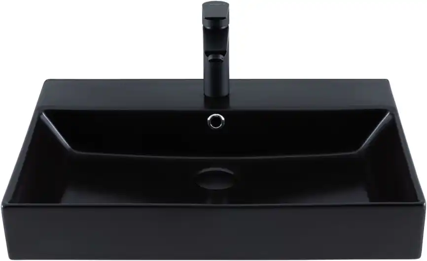 Раковина Sanovit Slim Synergy 60 17060 черный матовый фото 6