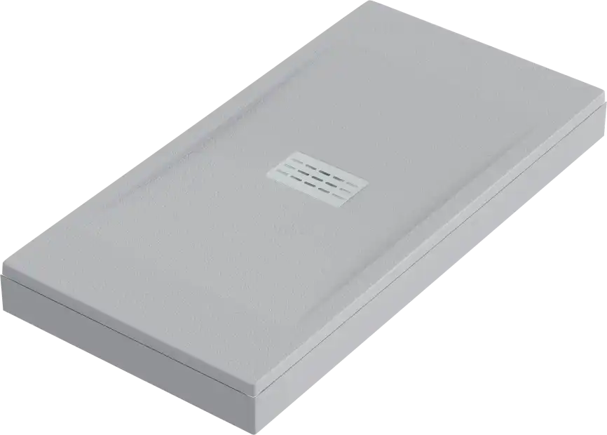 Душевой поддон Good Door Flow 140х90 из искусственного камня, Серый графит ЛП00107 фото 3