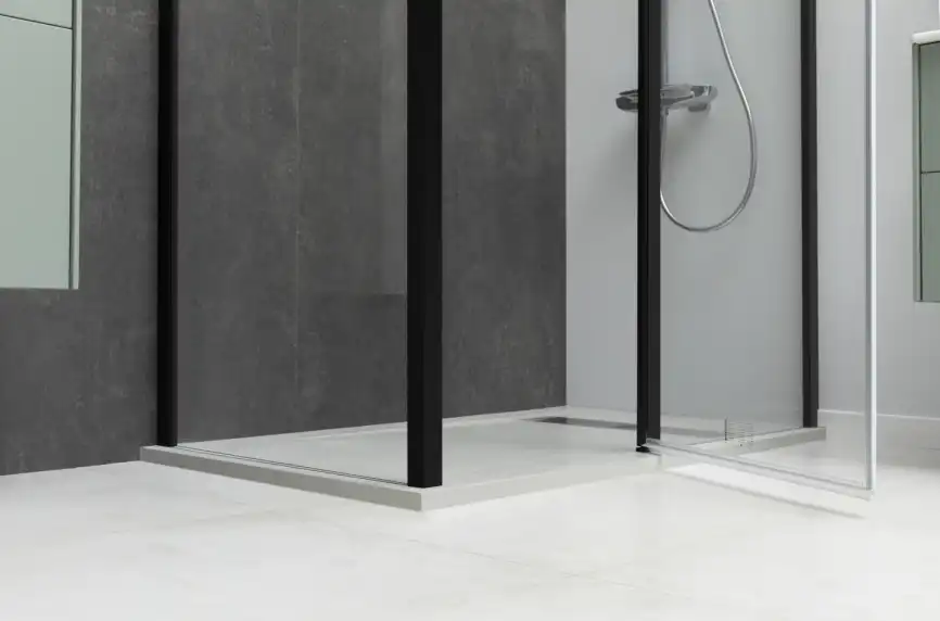 Душевой уголок Allen Brau Priority 140x80 3.31012.BBA + 3.31015.BBA черный браш фото 7