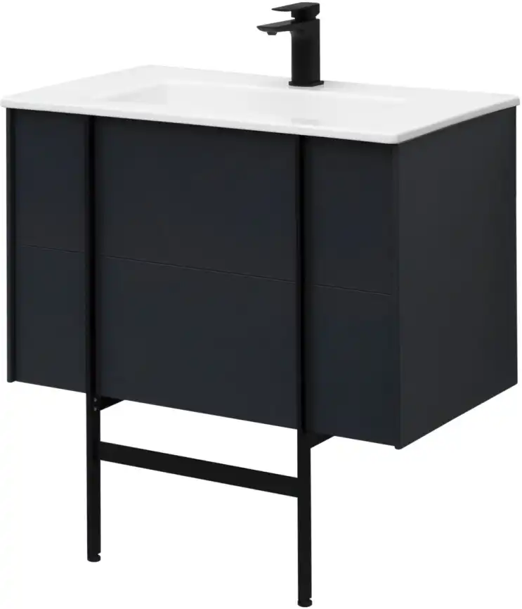 Тумба под раковину Allen Brau Reality 80 1.32005.AM антрацит матовый фото 27