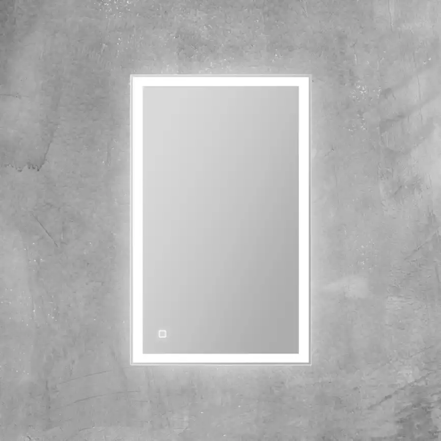 Зеркало BelBagno SPC-GRT 50х80 SPC-GRT-500-800-LED-TCH с подстветкой, сенсорный выключатель фото 3