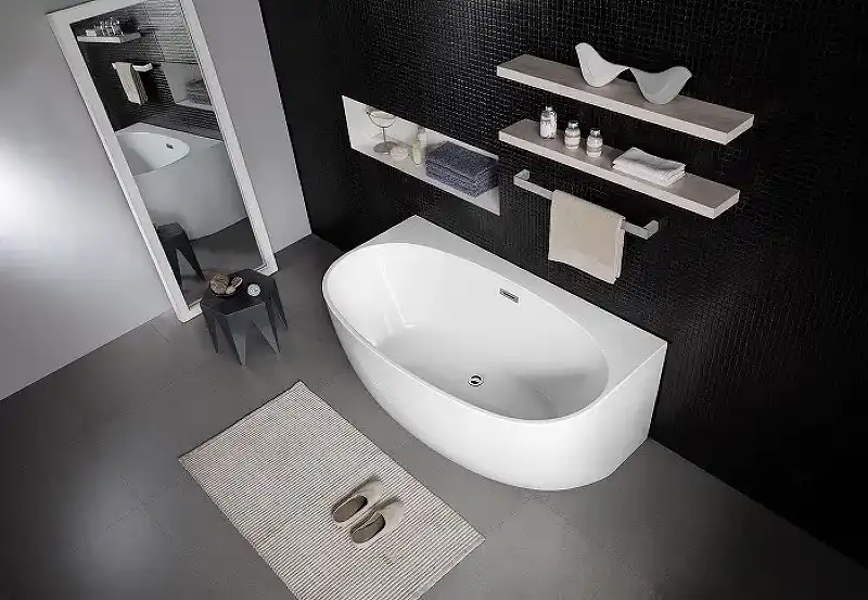 Акриловая ванна Azario CAMBRIDGE 170х90 CAM17289, отдельностоящая, белая фото 6