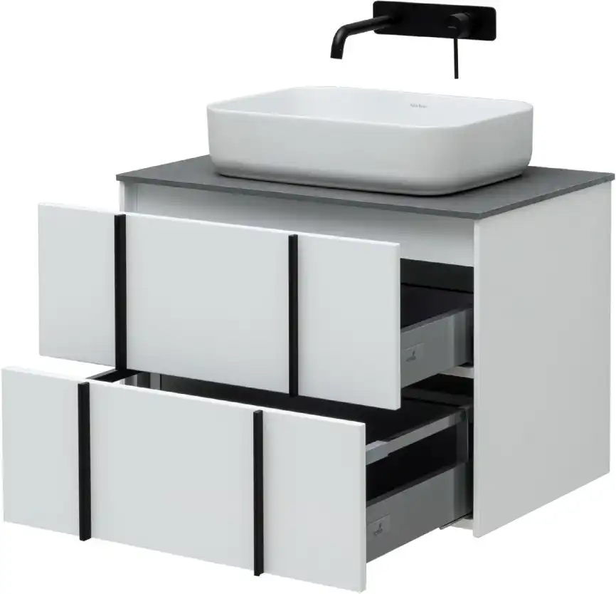Тумба под раковину Allen Brau Reality 70 1.32004.WM белый матовый фото 8