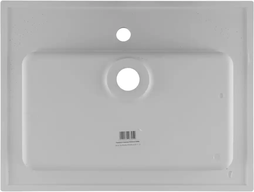 Раковина Aquanet Текла 60 328984 прямоугольная, Белая глянцевая фото 3