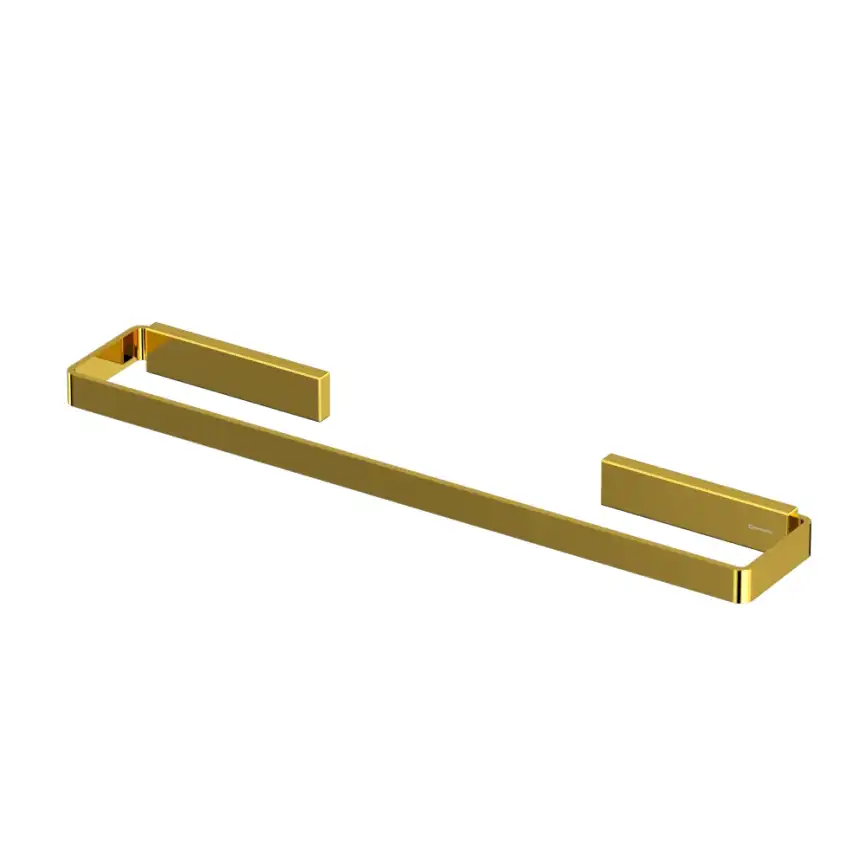 Полотенцедержатель Whitecross CUBO gold 45 см, CU2450GL, Золото глянцевое фото 1