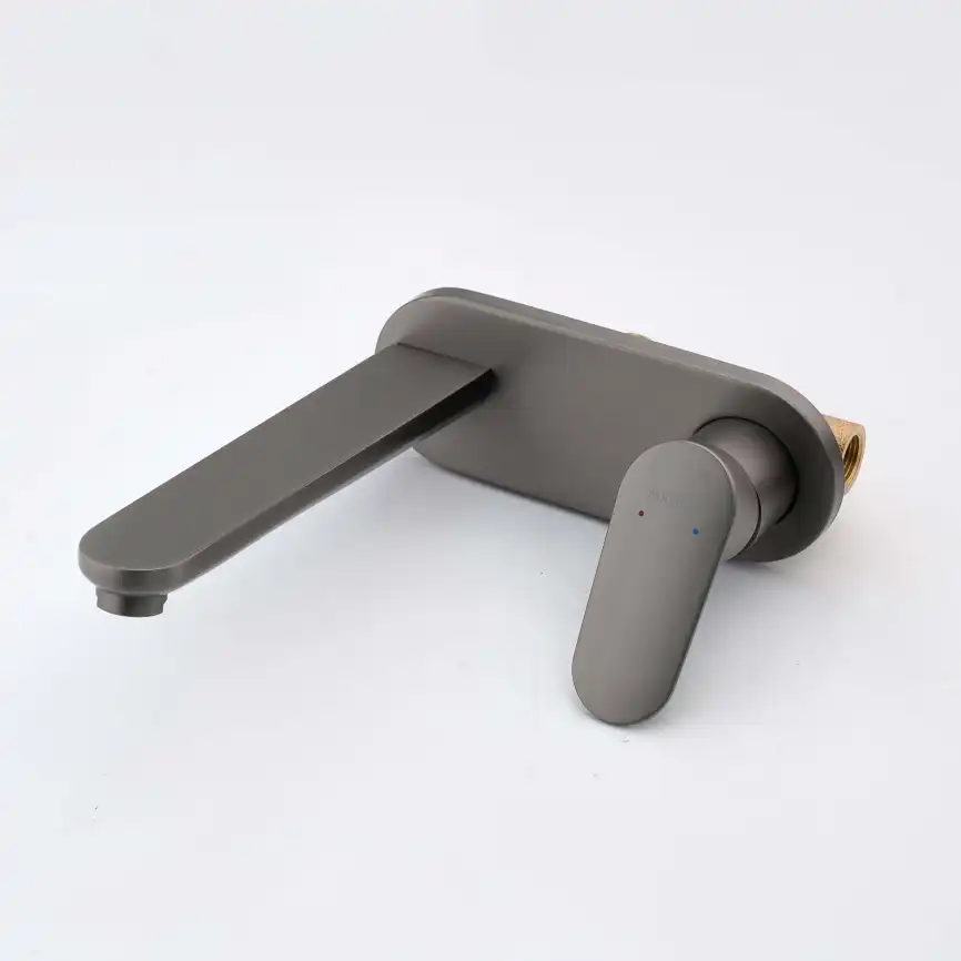 Смеситель для раковины Aquatek Ника AQ1813BGM, Оружейная сталь фото 5