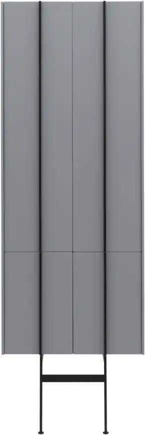 Шкаф-пенал Allen Brau Reality 60 1.32003.PGM платина матовый фото 10