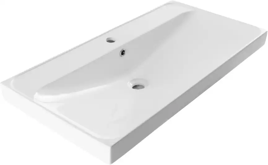 Раковина Aquanet Flash 90, белая, 333269 фото 6