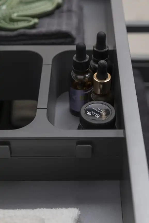 Тумба под раковину Allen Brau Infinity 85 1.21002.AM антрацит матовый фото 23