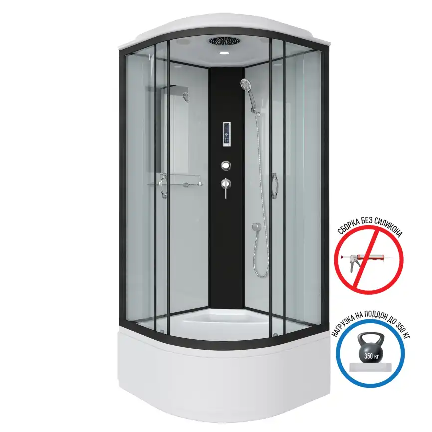 Душевая кабина Niagara Classic 100х100х215 NG-6709-14P высокий поддон, без гидромассажа, 67091414P фото 1