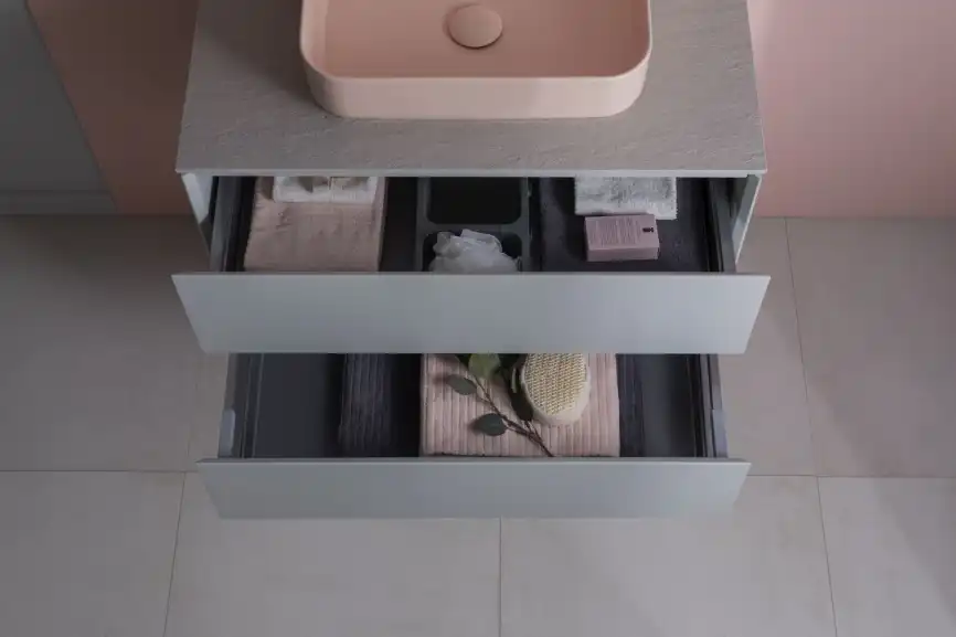 Тумба под раковину Allen Brau Infinity 85 1.21001.PWM папирус матовый фото 26