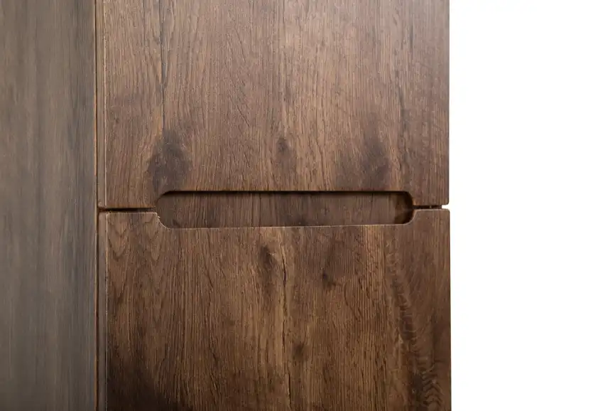 Шкаф-пенал BelBagno ETNA-1500-2A-SC-RW-P-R  Rovere Moro фото 5