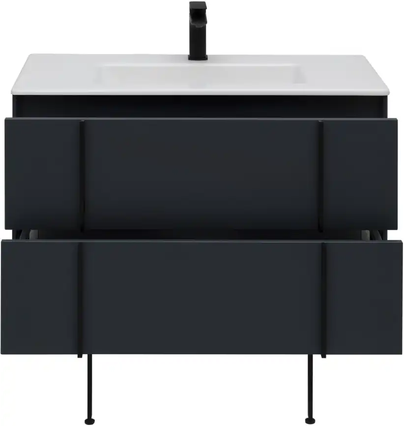 Тумба под раковину Allen Brau Reality 90 1.32006.AM антрацит матовый фото 30