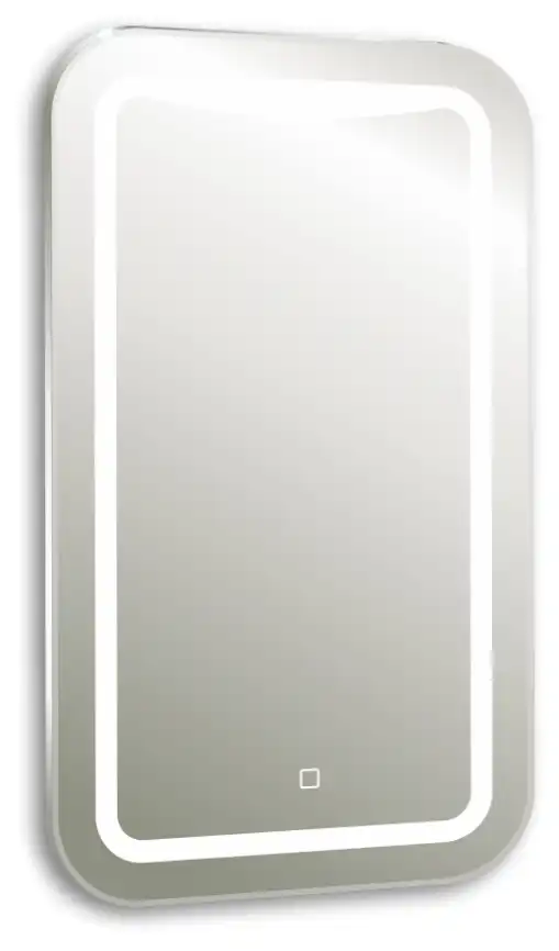 Зеркало Azario Турин 40х70 LED-00002501 с подстветкой, сенсорный выключатель с функцией диммера фото 2