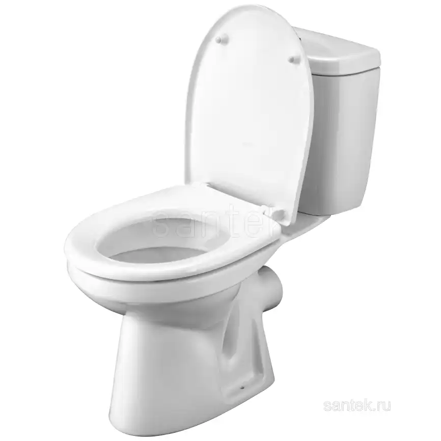 Унитаз-компакт Santek Анимо с горизонтальным выпуском, стандарт- 2 реж., дюропласт, 1WH302132 фото 6