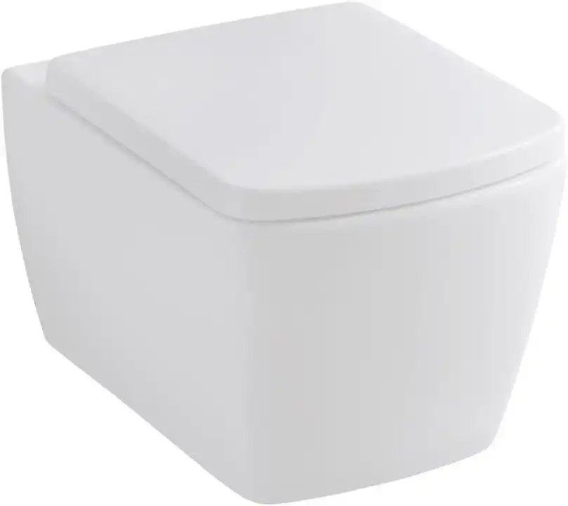 Подвесной безободковый унитаз Allen Brau Liberty 4.33004.20 без сиденья, белый глянец фото 1