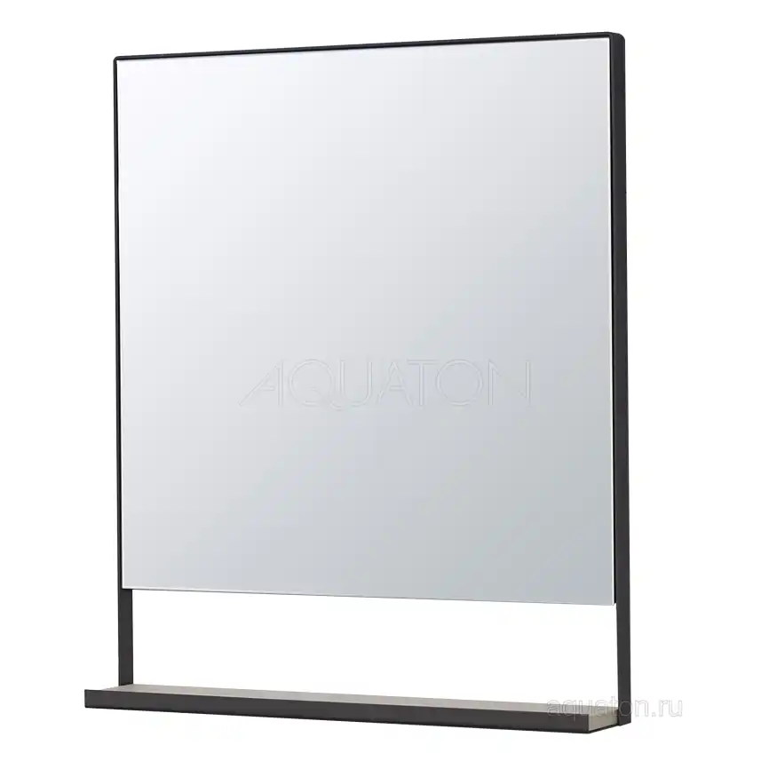 Зеркало Aquaton Лофт Урбан 65х80 1A254102LQX50 без подсветки, Дерево светлое фото 1