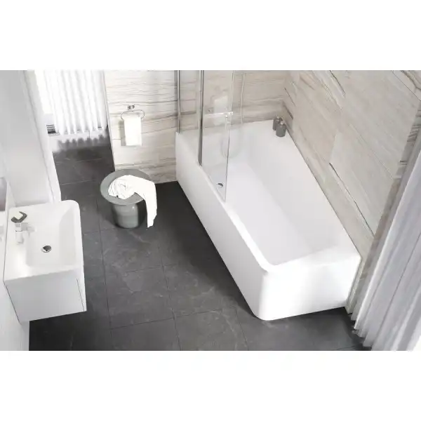 Акриловая ванна Ravak 10° 170х100 C811000000 левая, Белая фото 2