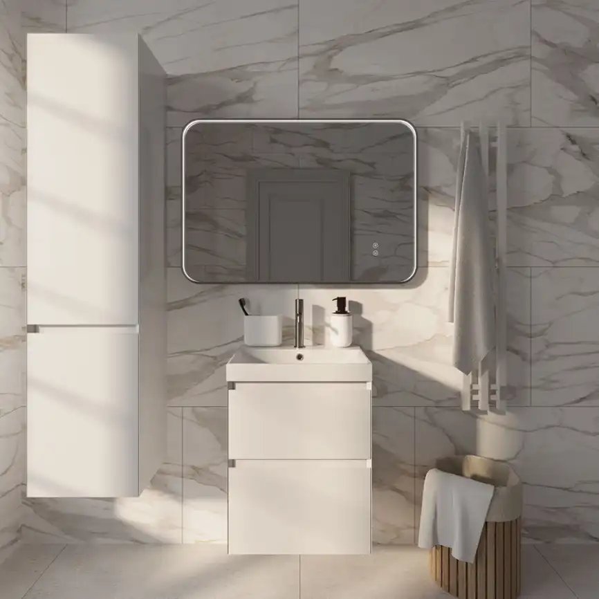 Тумба с раковиной AVS Гармония 50 SL белая, K821-07SL-500WG-217-500WG фото 2