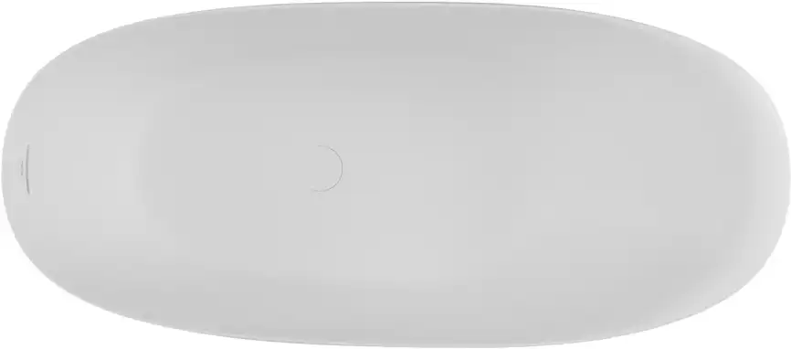 Ванна из искусственного камня Allen Brau 180x80 Solid Stone Krion Neo XL 2.35002.21, белая матовая фото 6