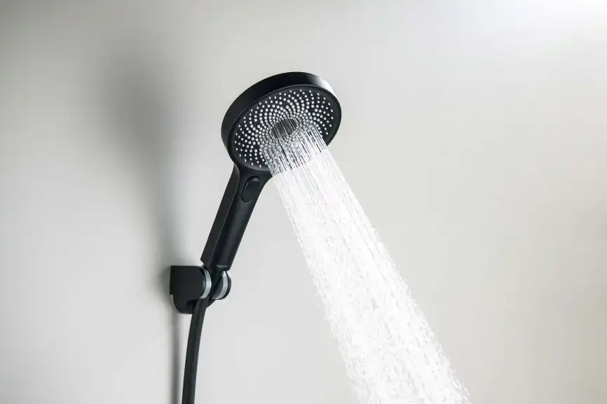 Душевая лейка Aquatek ОБЕРОН AQ2007MB, Черный матовый фото 4