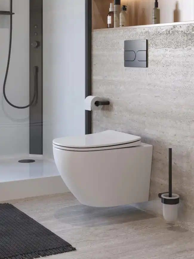 Унитаз подвесной BelBagno MARINO-TOR BB7026CH-TOR/SC безободковый с сиденьем и смывом TORNADO фото 16