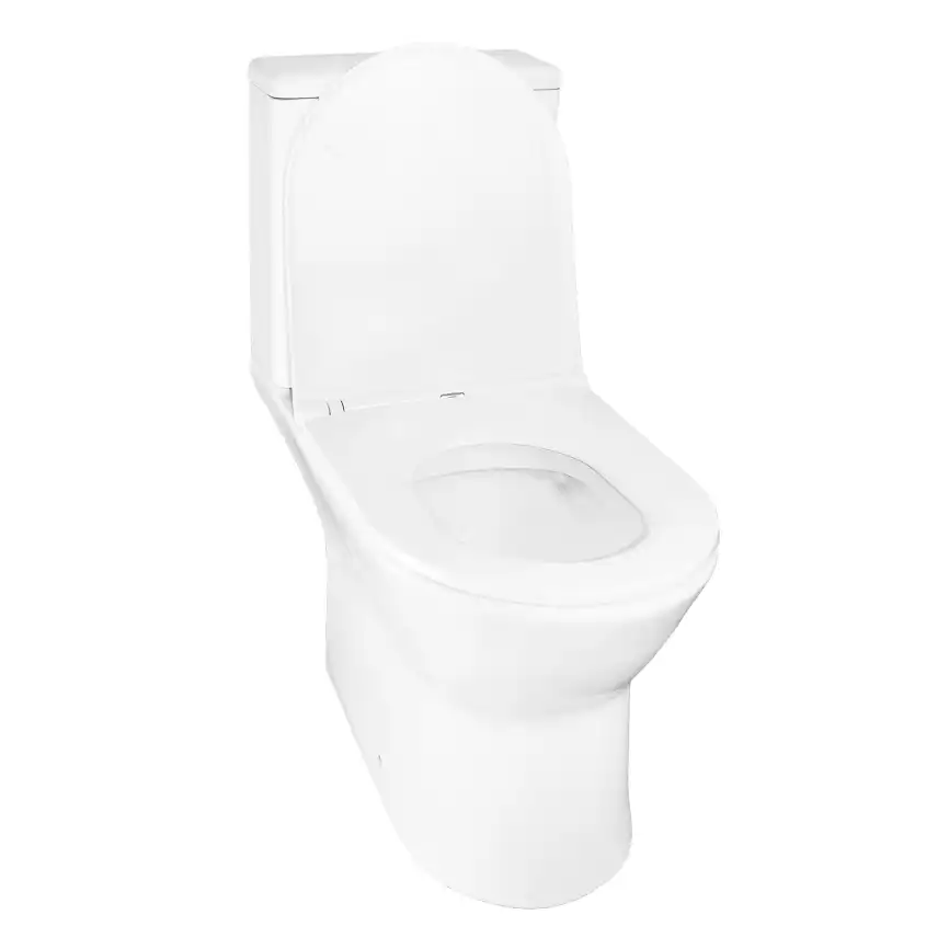 Унитаз - компакт Azario Dante AZ-93589 напольный, безободковый с сиденьем микролифт фото 3