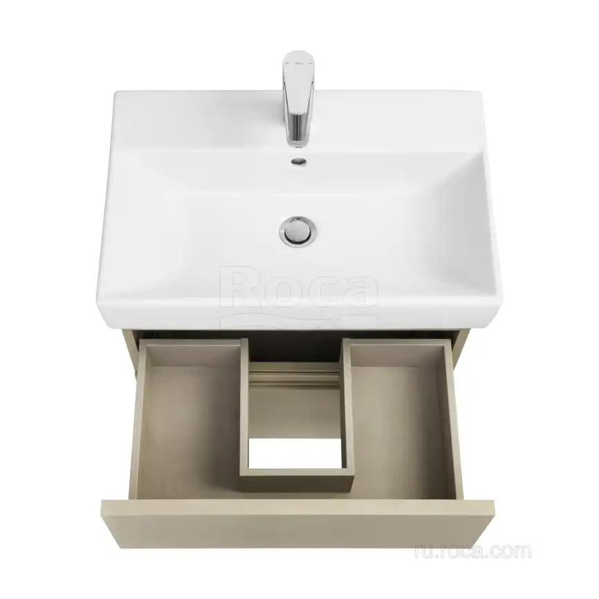 Тумбы под раковину Roca Oleta 60 A857639515 подвесная, цвет, Капучино фото 3