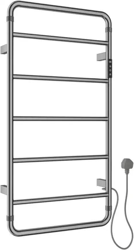 Полотенцесушитель электрический Allen Brau Priority 904х475 7.31002-BN брашированный никель фото 1