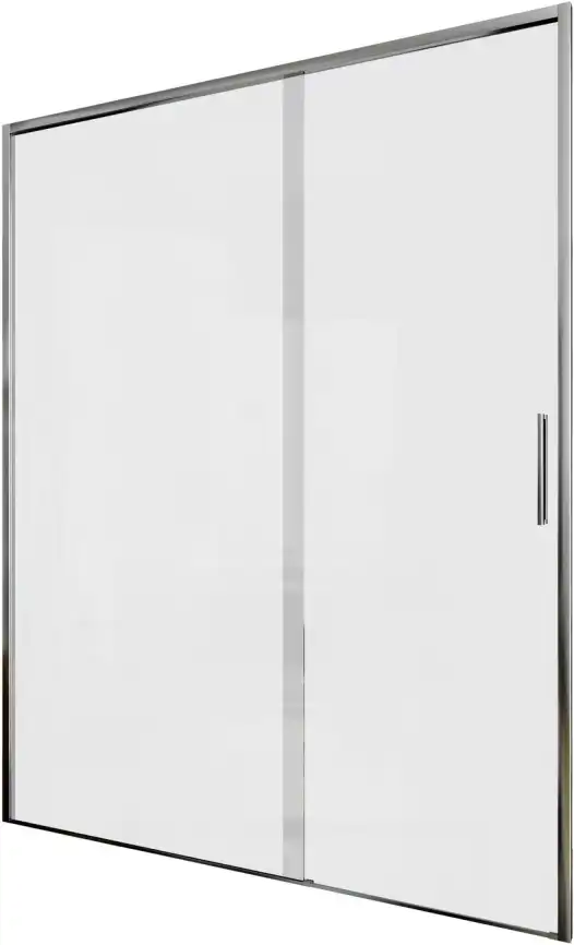 Душевая дверь Aquanet Pleasure Evo 150 см, AE65-N150-CT, профиль Хром, стекло Прозрачное фото 3