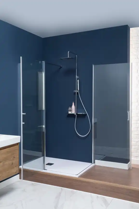 Душевая дверь Aquanet Cinetic 80 см, AE12-N-80H190U-CT, профиль Хром, стекло Прозрачное фото 10