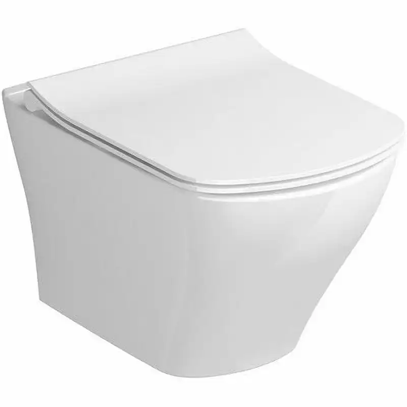 Унитаз Ravak Classic RimOFF, подвесной, безободковый, без сиденья, белый (X01671) фото 1