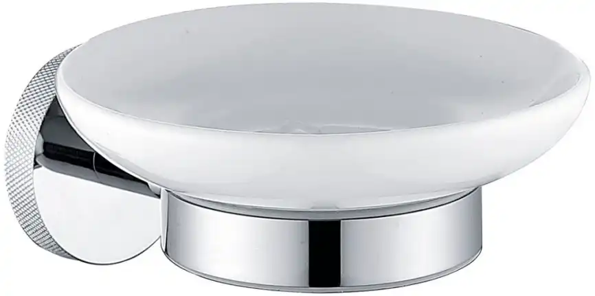 Мыльница для ванной Allen Brau Priority 6.31005-00 белый/хром фото 1