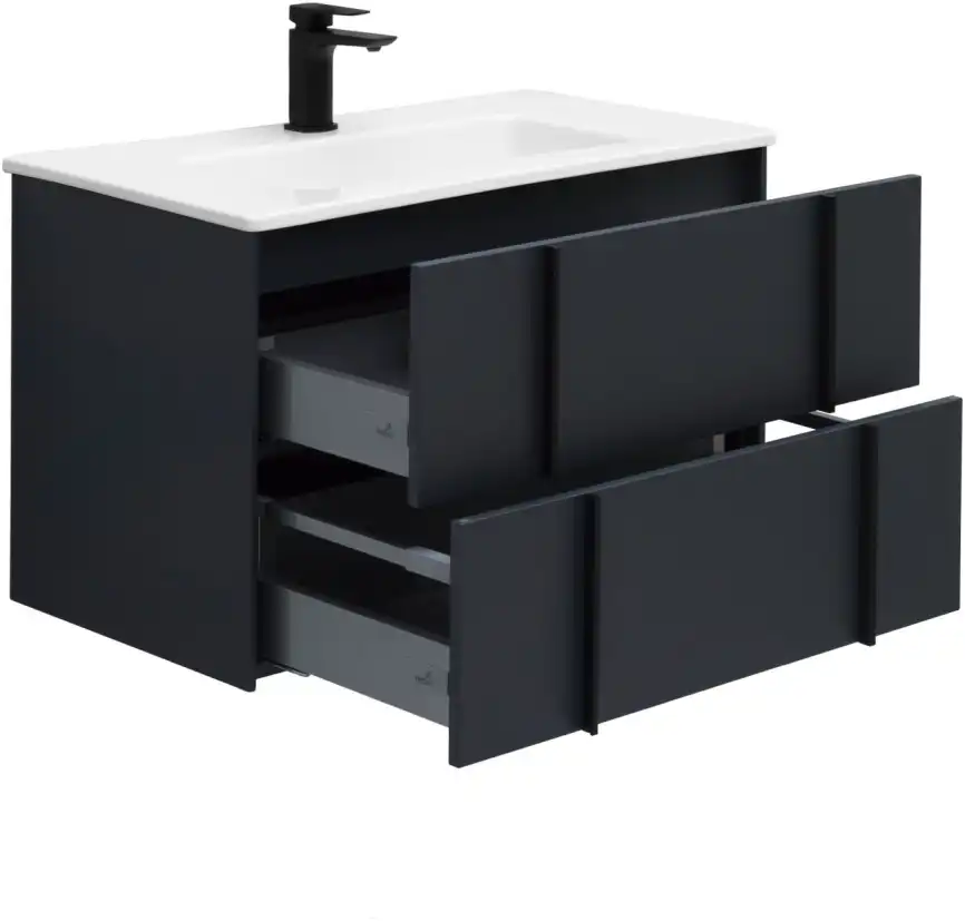 Тумба под раковину Allen Brau Reality 80 1.32005.AM антрацит матовый фото 6