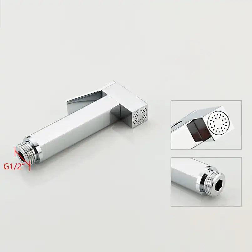 Гигиенический душ со смесителем Gappo G7207-1 встраиваемый, Хром фото 4