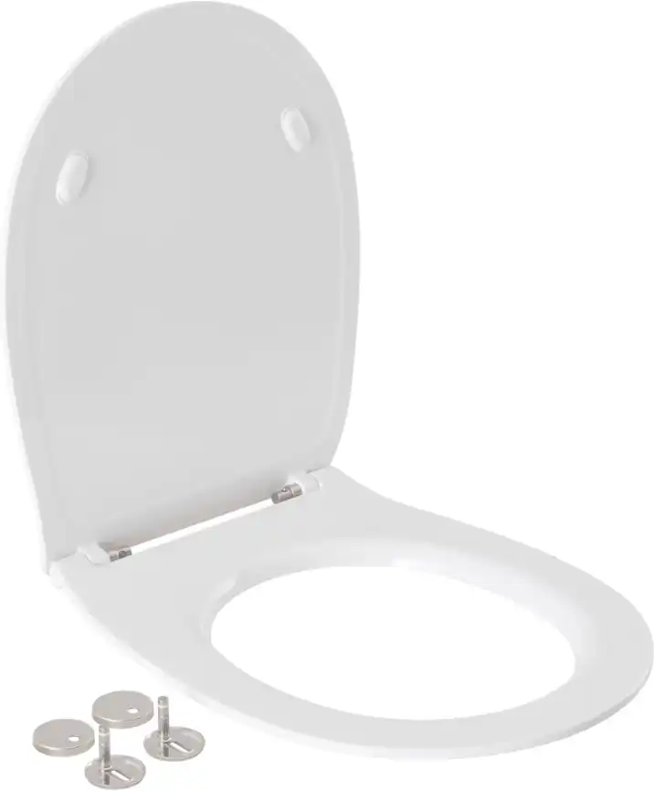 Крышка-сиденье для унитаза Allen Brau Fantasy Smartfix, Soft-Close 4.11005.20 белый глянец фото 2