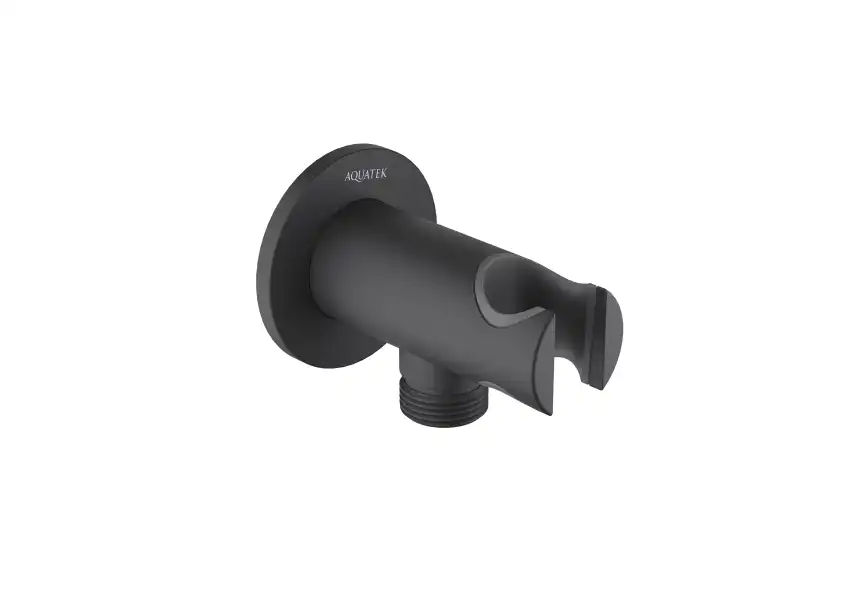 Шланговое подключение Aquatek  AQ2460MB, Черный матовый фото 4