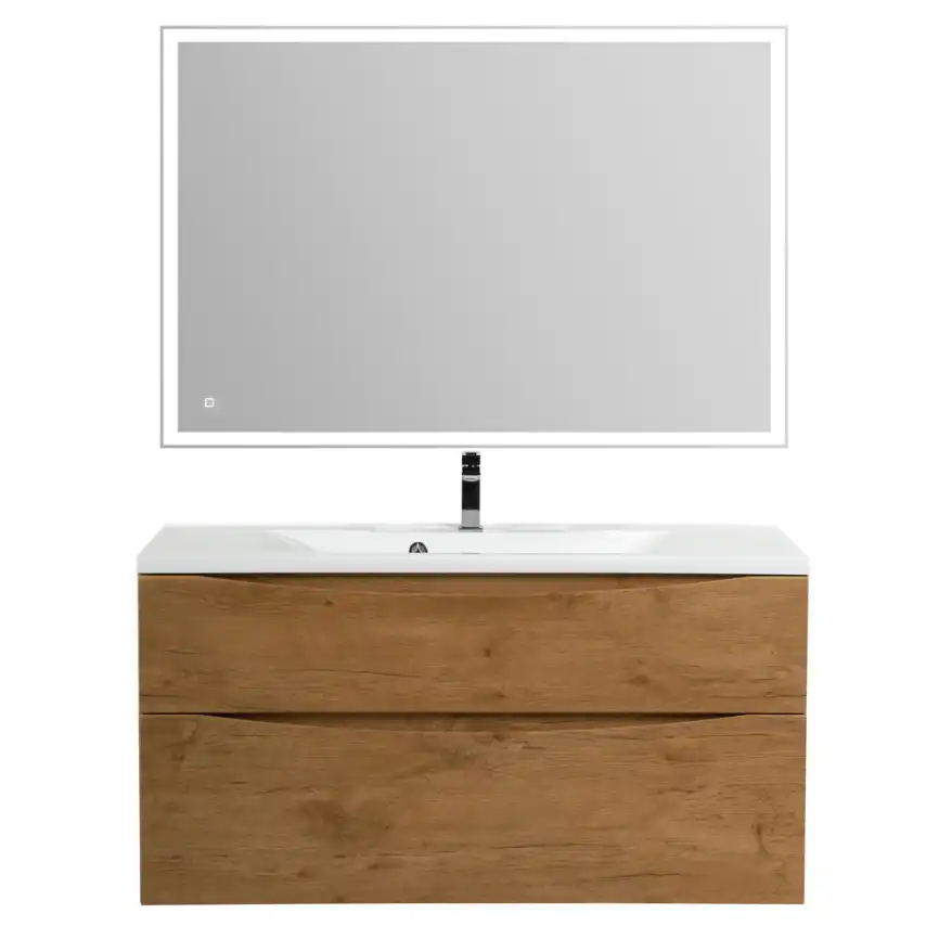 Тумба под раковину BelBagno MARINO-H60-1200-2C-SO-RN-P подвесная Rovere Nature фото 3