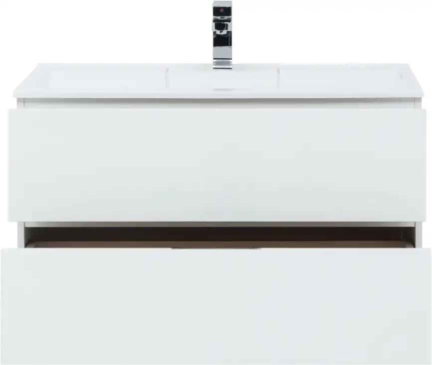 Тумба под раковину Aquanet Алвита 90 белый 235340 фото 7