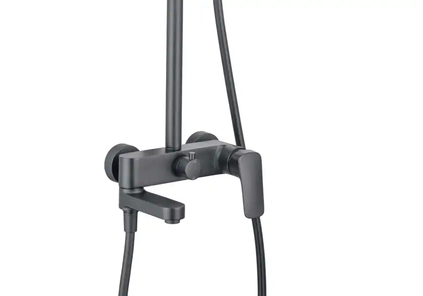 Душевая система Aquatek ВЕГА AQ2040BGM, Оружейная сталь фото 5