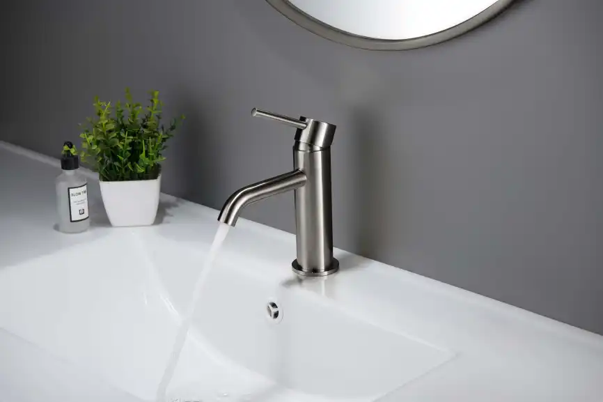 Смеситель для раковины Aquatek Европа AQ1310BGM, Оружейная сталь фото 3